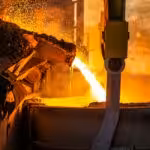 black and gray metal pipe