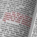 opened Bible